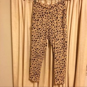 Great condition Fighting Eel Pant slim leopard xs